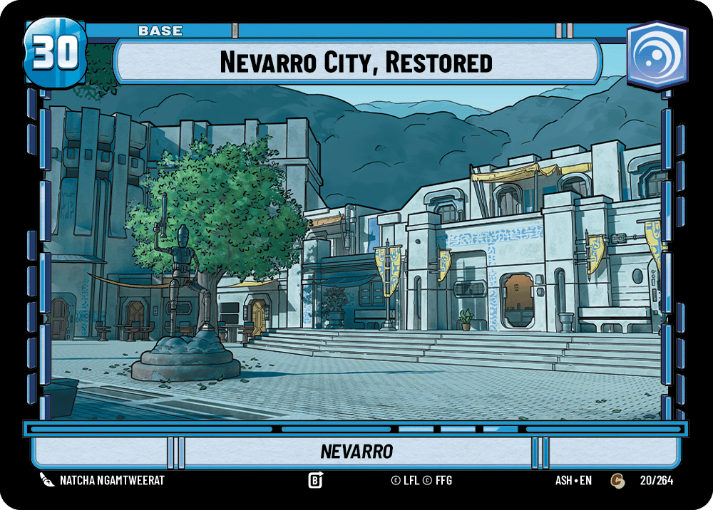 【ASH020/EN】Nevarro City, Restored