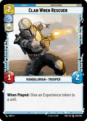 【傷あり特価】【SHD040/EN】Clan Wren Rescuer(FOIL)