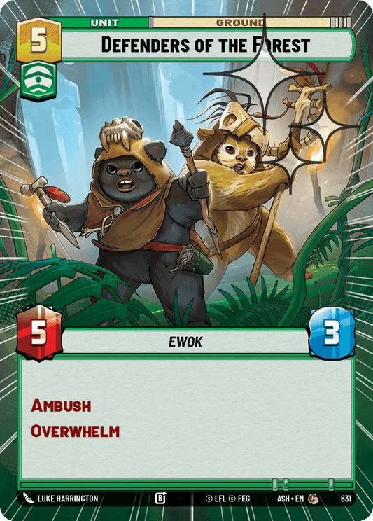 【ASH631/EN】Defenders of the Forest (Hyperspace/Foil)