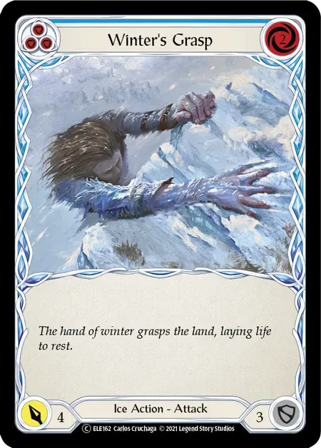 【U-ELE162/EN】Winter's Grasp[Blue]