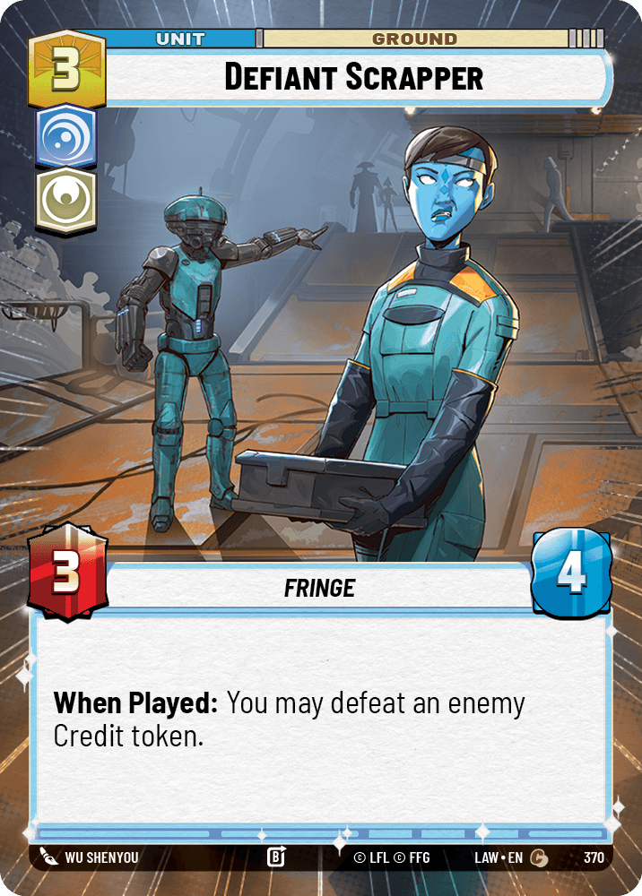 【LAW370/EN】Defiant Scrapper (Hyperspace)