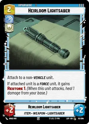 【LOF053/EN】Heirloom Lightsaber