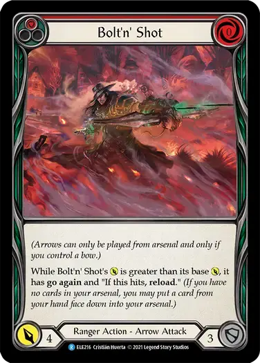 【ELE216/EN】Bolt'n' Shot[Red]