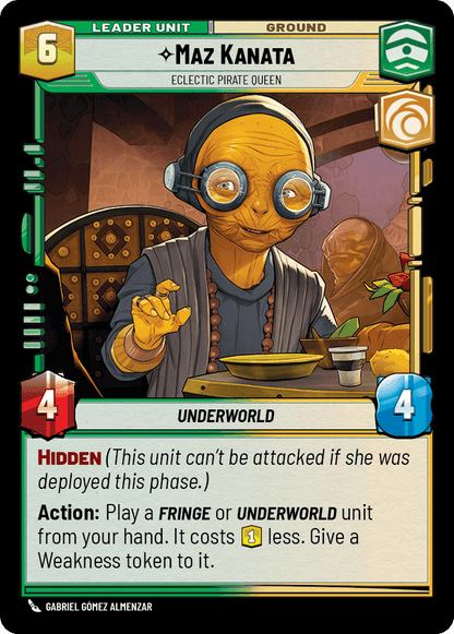 【HMW002/EN】Maz Kanata - Eclectic Pirate Queen