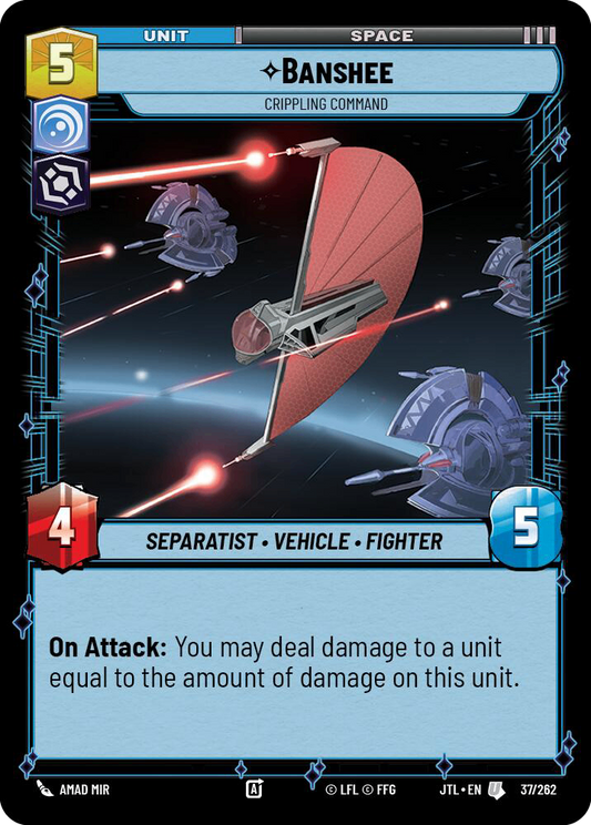 【JTL535/EN】Banshee - Crippling Command(Foil)