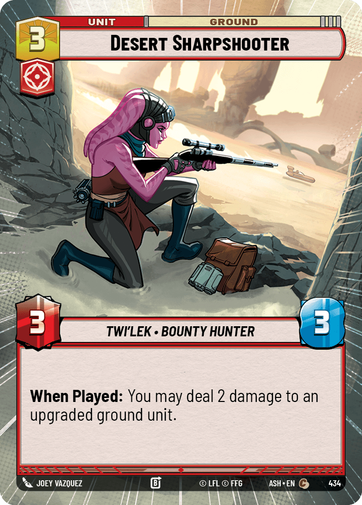 【ASH434/EN】Desert Sharpshooter (Hyperspace)