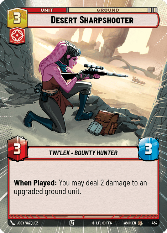【ASH434/EN】Desert Sharpshooter (Hyperspace)