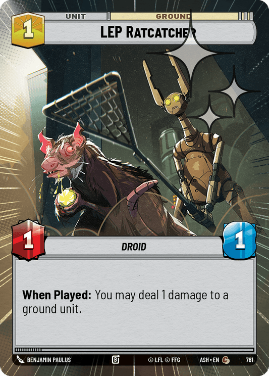 【ASH761/EN】LEP Ratcatcher (Hyperspace/Foil)