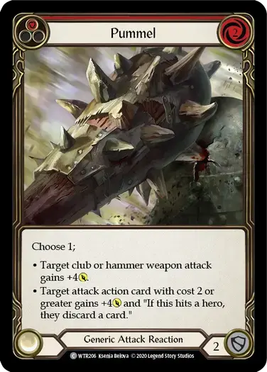 【U-WTR206/EN】Pummel[Red]