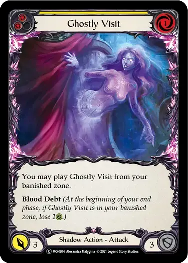 【U-MON204/EN】Ghostly Visit[Yellow]