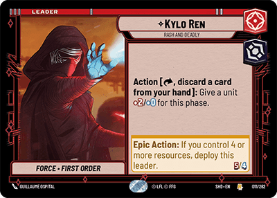 【SHD011/EN】Kylo Ren - Rash and Deadly