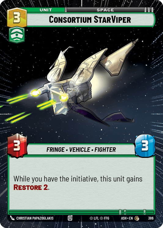 【ASH386/EN】Consortium StarViper (Hyperspace)