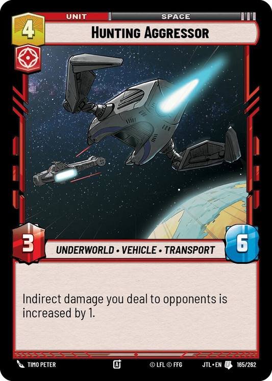 【JTL663/EN】Hunting Aggressor(Foil)