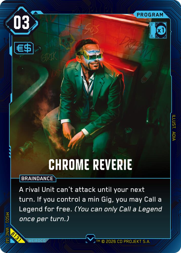 【WNCBβ131/EN】Chrome Reverie