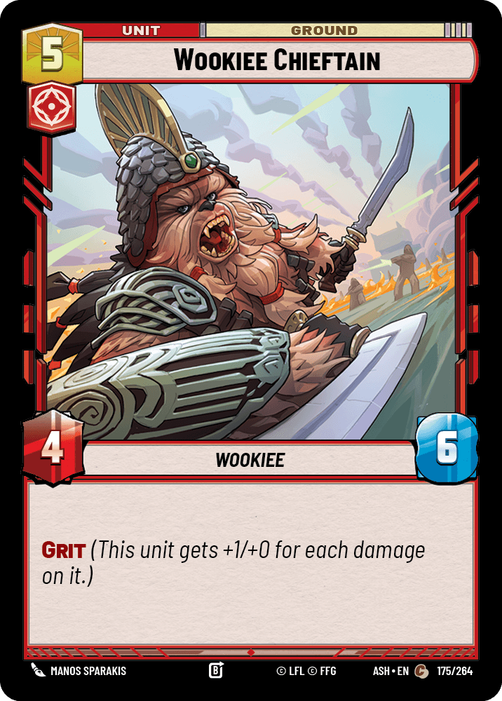 【ASH175/EN】Wookiee Chieftain