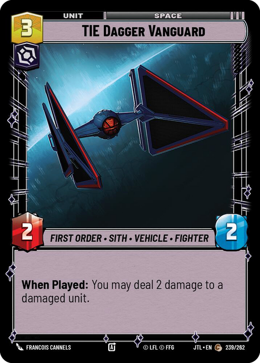 【JTL737/EN】TIE Dagger Vanguard(Foil)