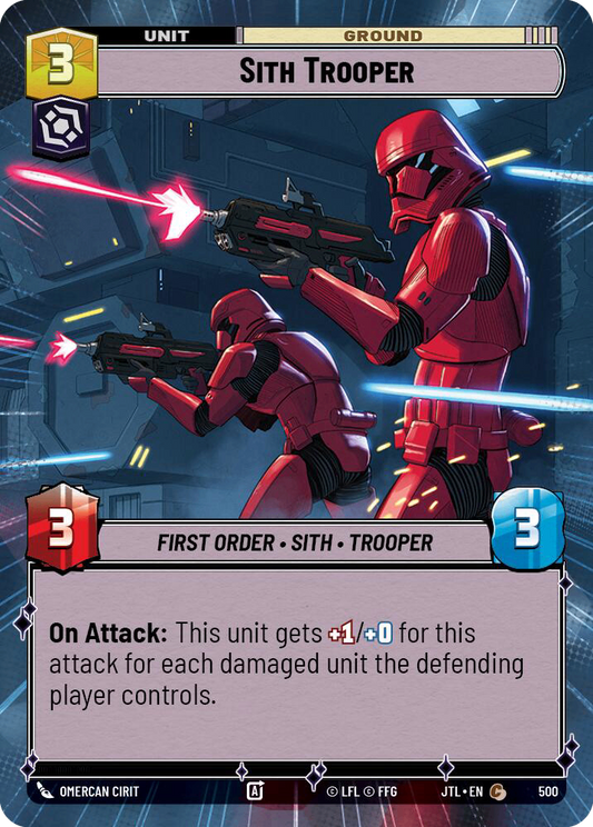 【JTL972/EN】Sith Trooper (HYPERSPACE/FOIL)