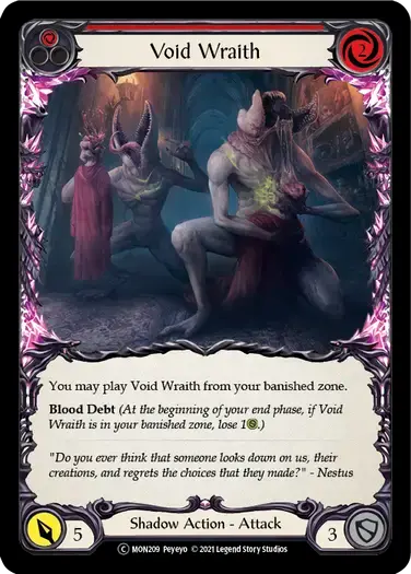 【U-MON209/EN】Void Wraith[Red]