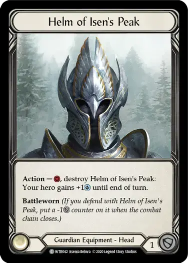 【U-WTR042/EN】Helm of Isen's Peak