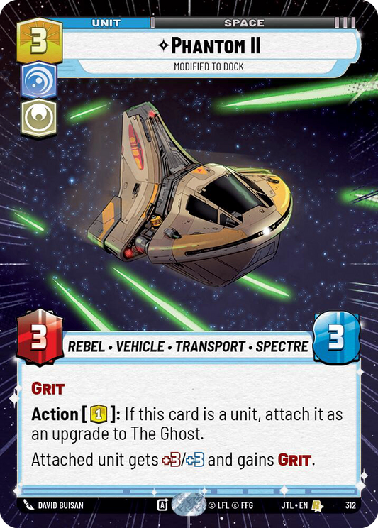【JTL312/EN】Phantom II - Modified to Dock(Hyperspace)