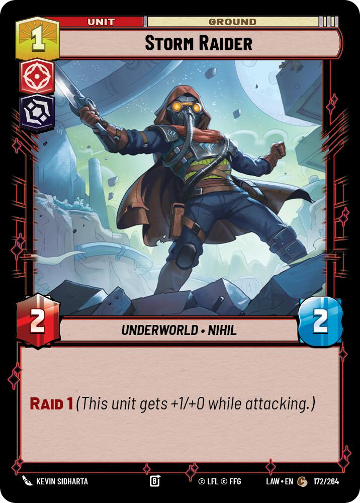 【LAW172/EN】Storm Raider