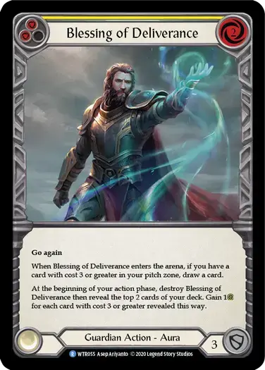 【U-WTR055/EN】Blessing of Deliverance[Yellow]