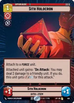 【LOF402/EN】Sith Holocron(Hyperspace)