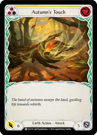 【ELE129/EN】Autumn's Touch[Yellow]