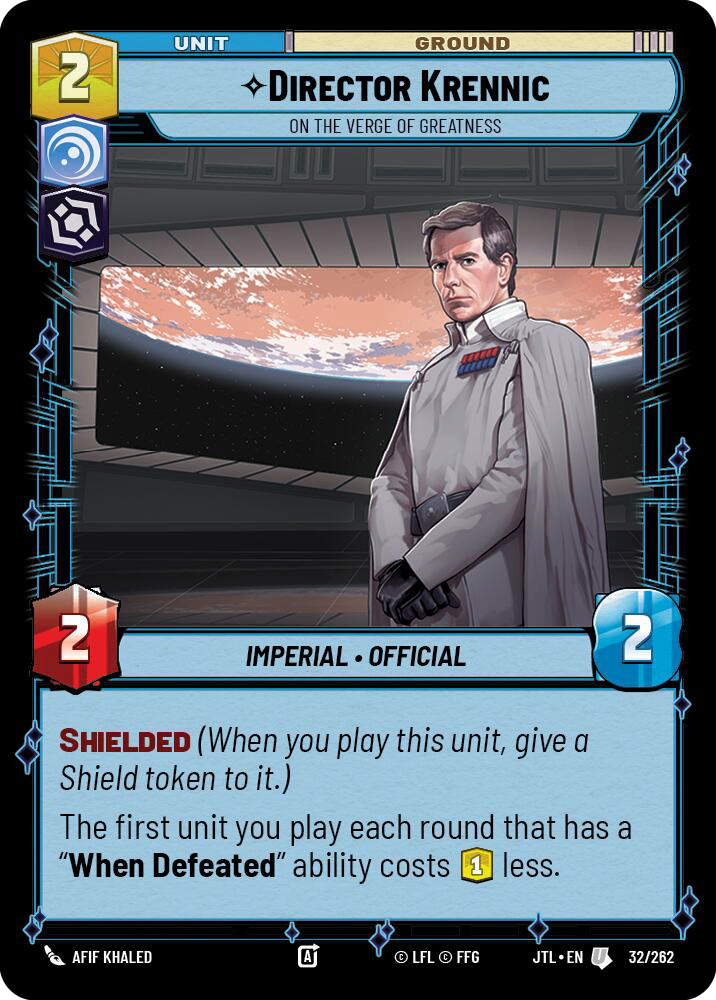 【JTL530/EN】Director Krennic - On the Verge of Greatness(Foil)