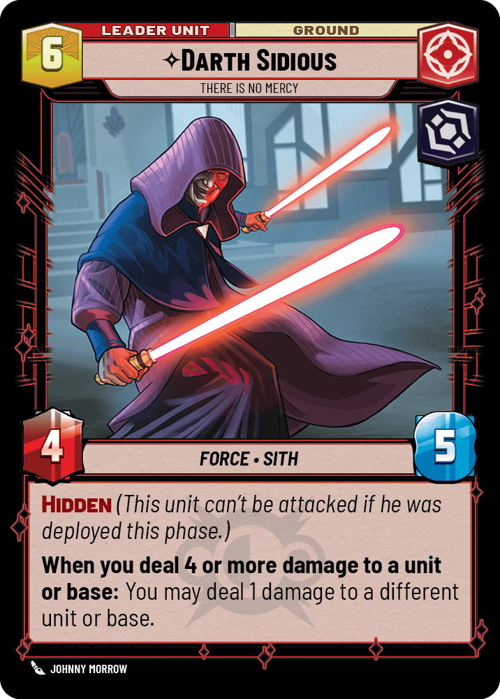 【HMW011/EN】Darth Sidious - There Is No Mercy