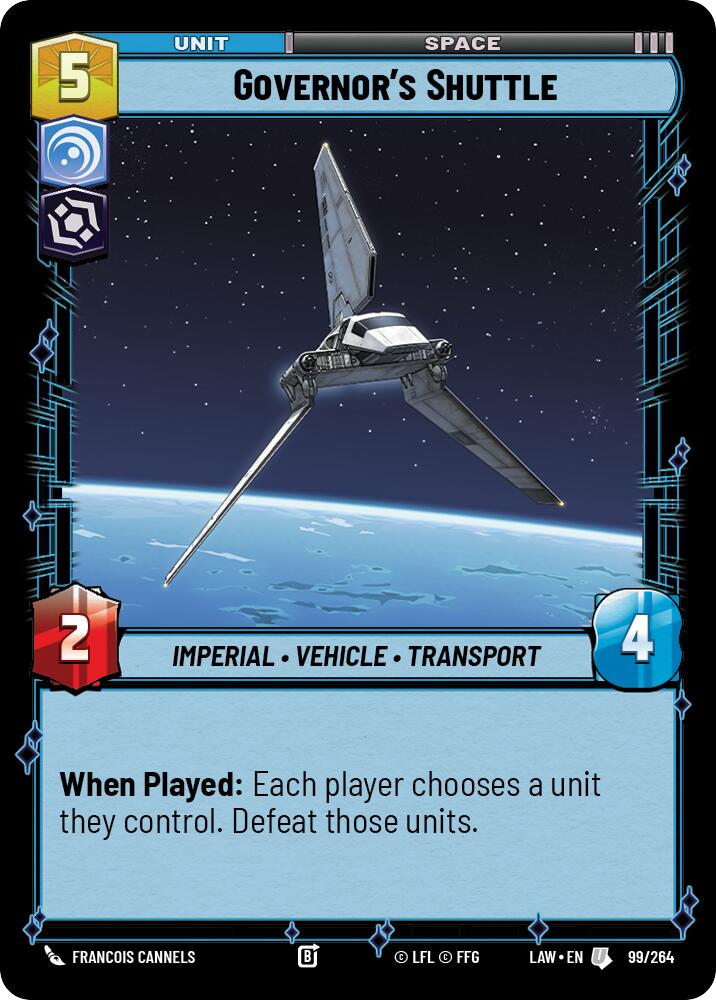 【LAW099/EN】Governor's Shuttle