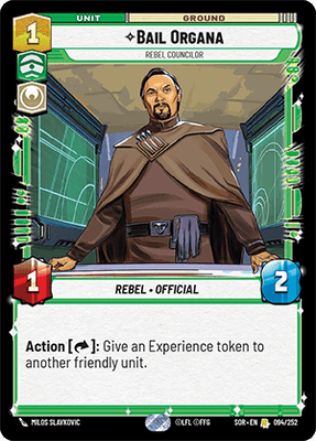 【SOR094/EN】Bail Organa - Rebel Councilor