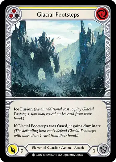 【ELE017/EN】Glacial Footsteps[Yellow]