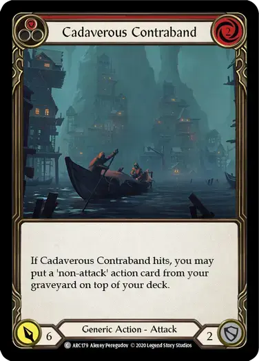 【U-ARC179/EN】Cadaverous Contraband[Red]