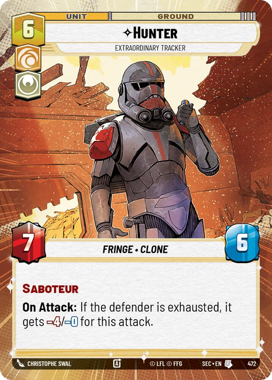 【SEC0472/EN】Hunter - Extraordinary Tracker (Hyperspace)