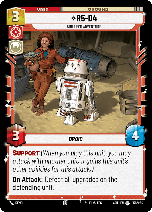 【ASH156/EN】R5-D4 - Built for Adventure