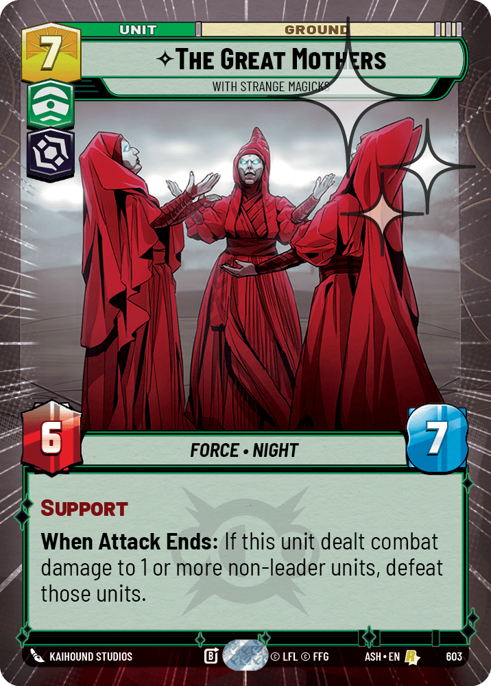 【ASH603/EN】The Great Mothers - With Strange Magicks (Hyperspace/Foil)