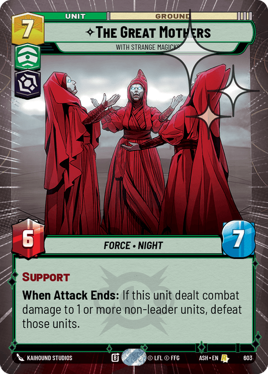 【ASH603/EN】The Great Mothers - With Strange Magicks (Hyperspace/Foil)
