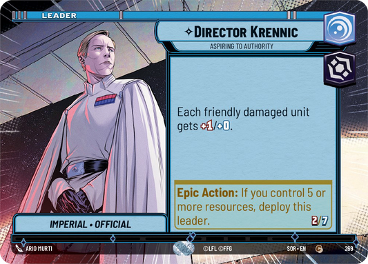 【SOR269/EN】Director Krennic - Aspiring to Authority (HYPERSPACE)