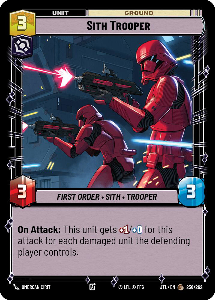 【JTL736/EN】Sith Trooper(Foil)