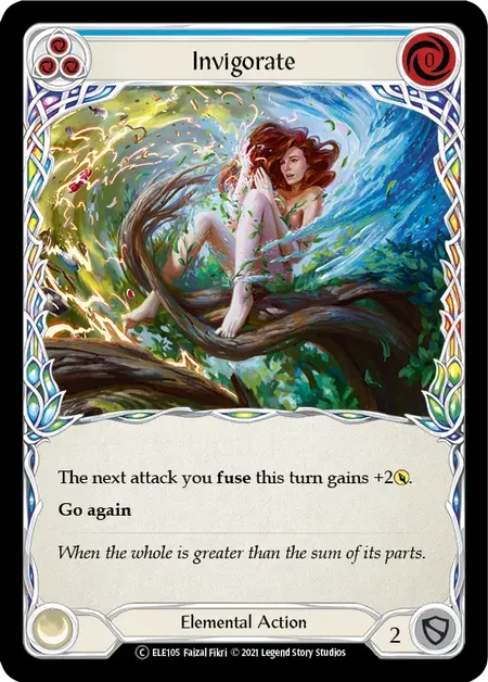 【U-ELE105/EN】Invigorate[Blue]