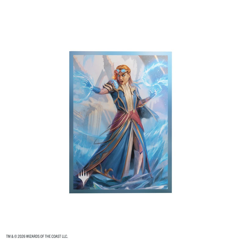【GAMEGENIC】Magic: The Gathering | REALITY FRACTURE PREMIUM ART SLEEVES - CHANDRA, CHILL OF COMPLIANCE※配送方法はゆうパックをご選択ください