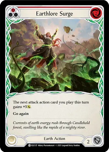 【ELE137/EN】Earthlore Surge[Red]