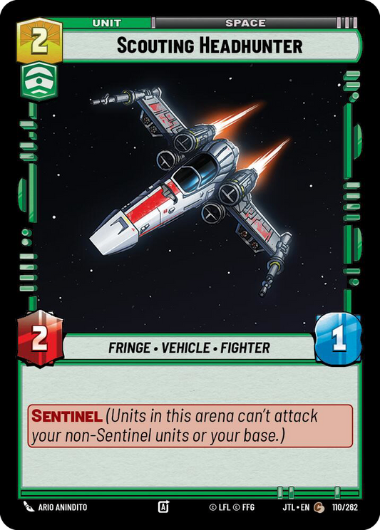 【JTL608/EN】Scouting Headhunter(Foil)