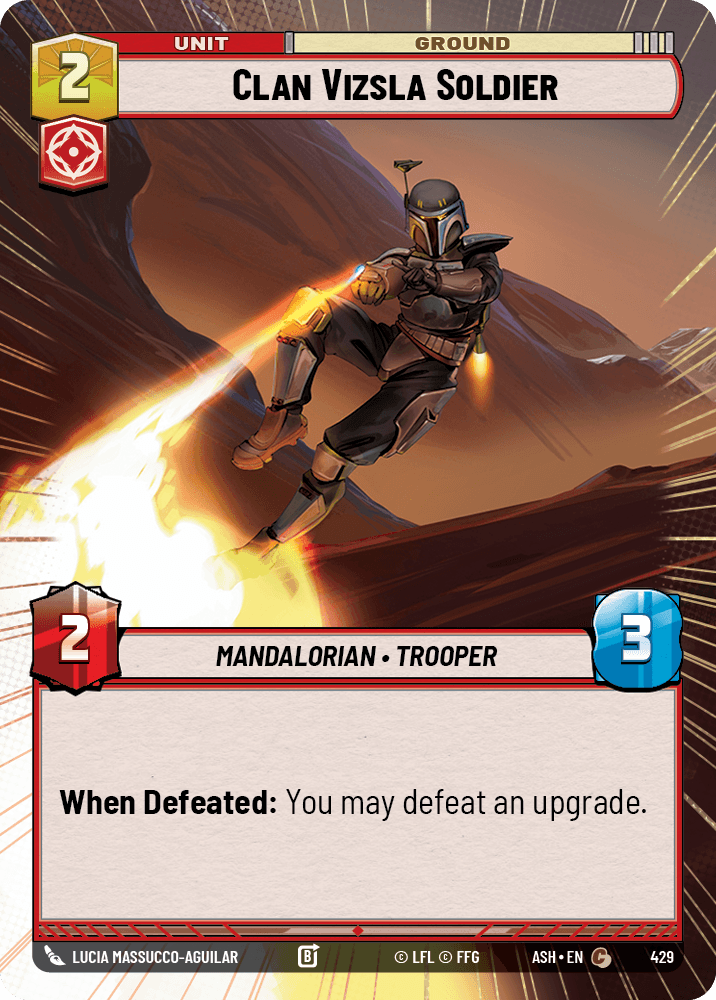【ASH429/EN】Clan Vizsla Soldier (Hyperspace)
