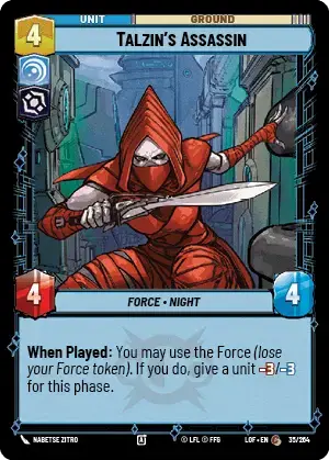 【LOF035/EN】Talzin's Assassin
