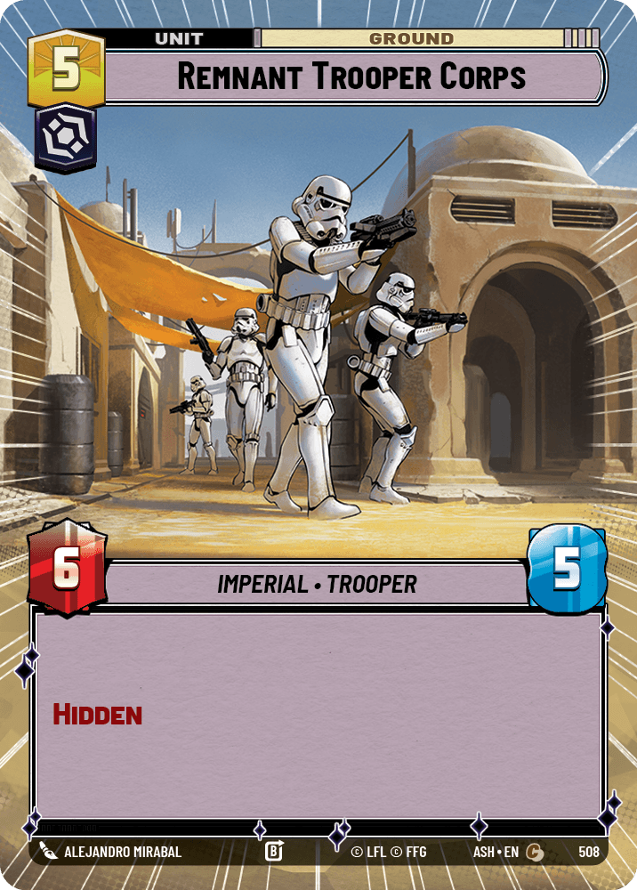 【ASH508/EN】Remnant Trooper Corps (Hyperspace)