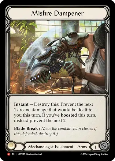 【HNT250/EN/CF】Misfire Dampener/不発ダンパー