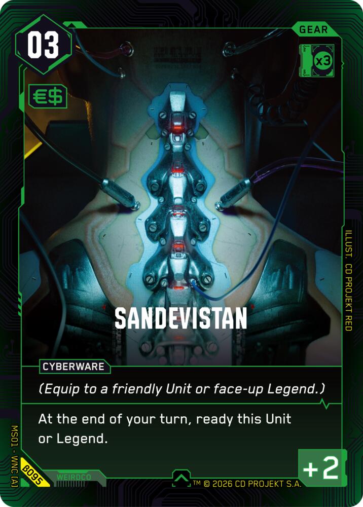 【WNCBβ095/EN】Sandevistan