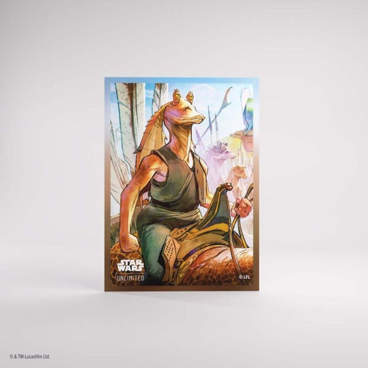 【GAMEGENIC】SWU ART SLEEVES - Jar Jar Binks※配送方法はゆうパックをご選択ください